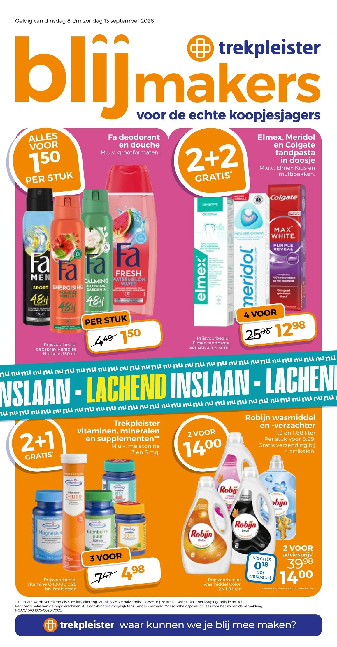 Trekpleister week 37 - 7 september 2026 t/m 13 september 2026, pagina 1